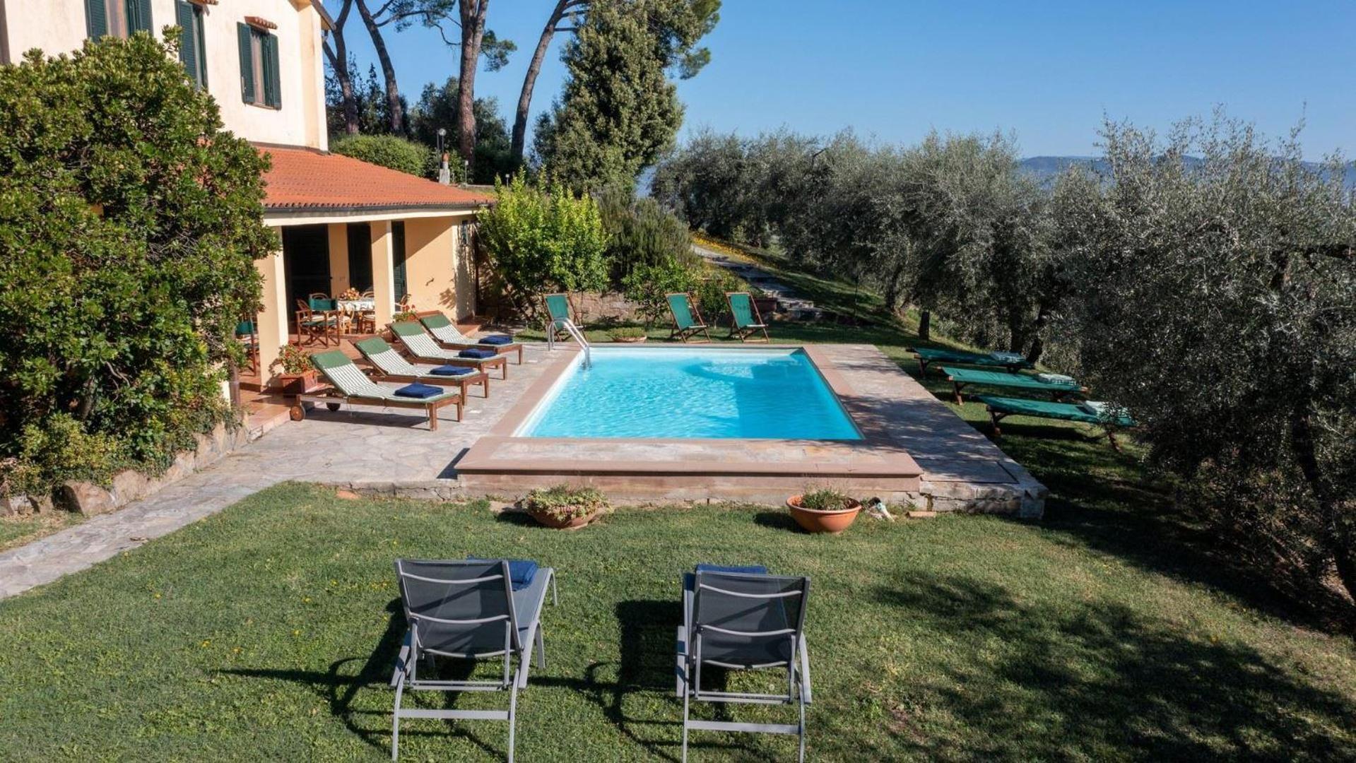 Villa Montalbano 12 Cerreto Guidi Exteriör bild