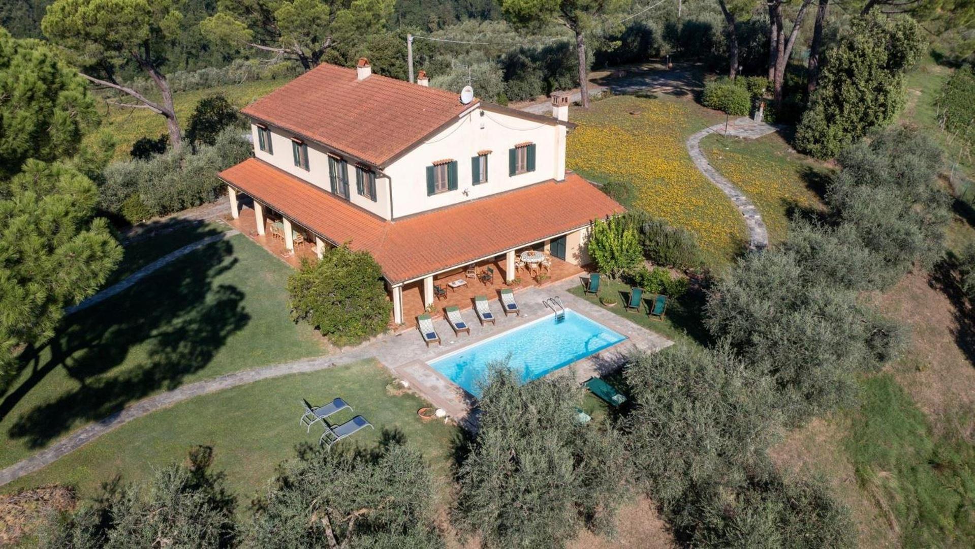 Villa Montalbano 12 Cerreto Guidi Exteriör bild