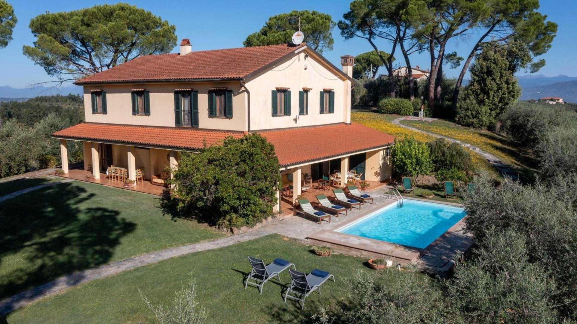 Villa Montalbano 12 Cerreto Guidi Exteriör bild