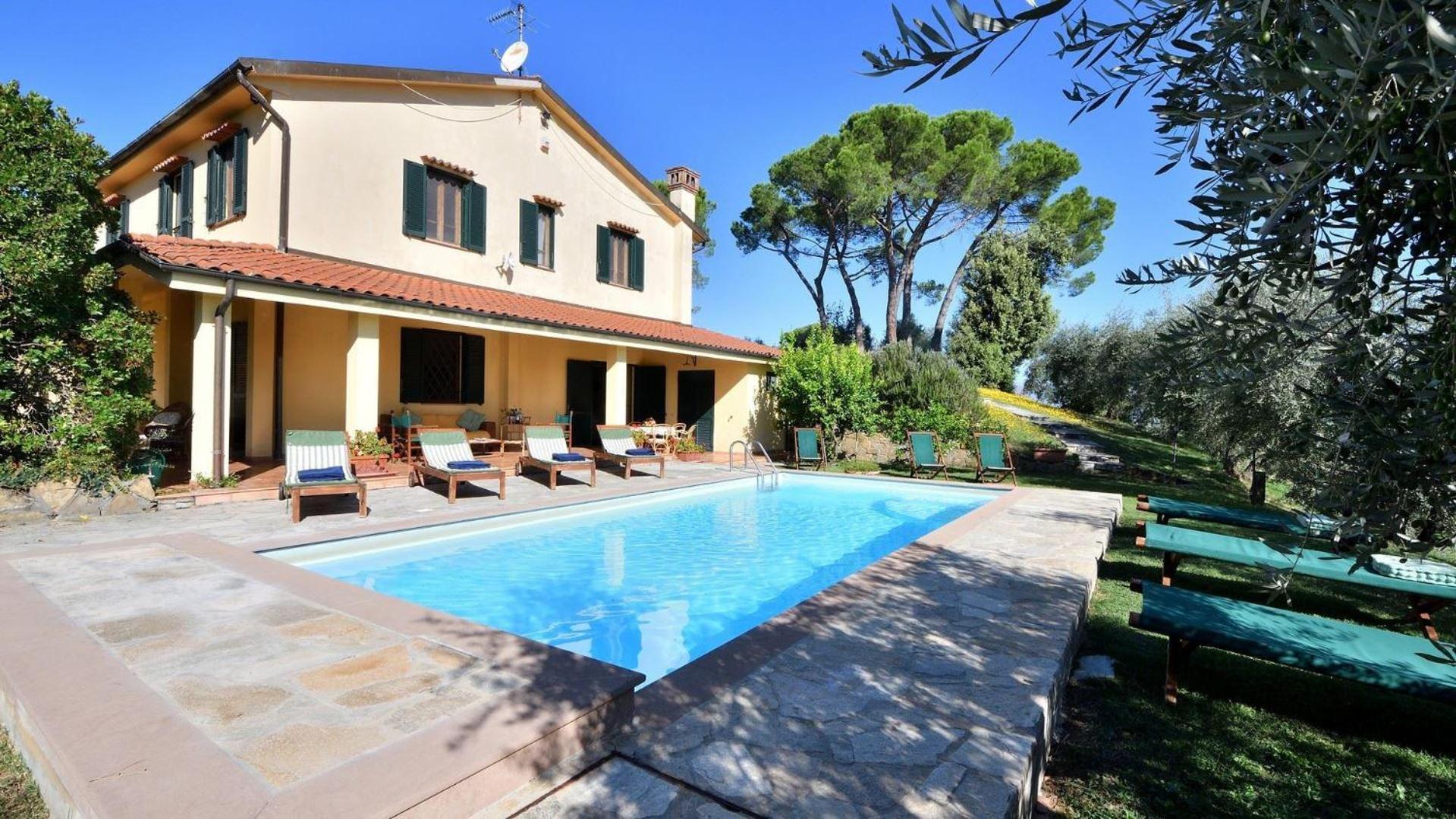 Villa Montalbano 12 Cerreto Guidi Exteriör bild