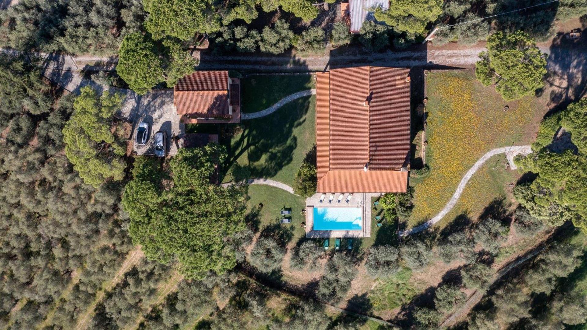 Villa Montalbano 12 Cerreto Guidi Exteriör bild