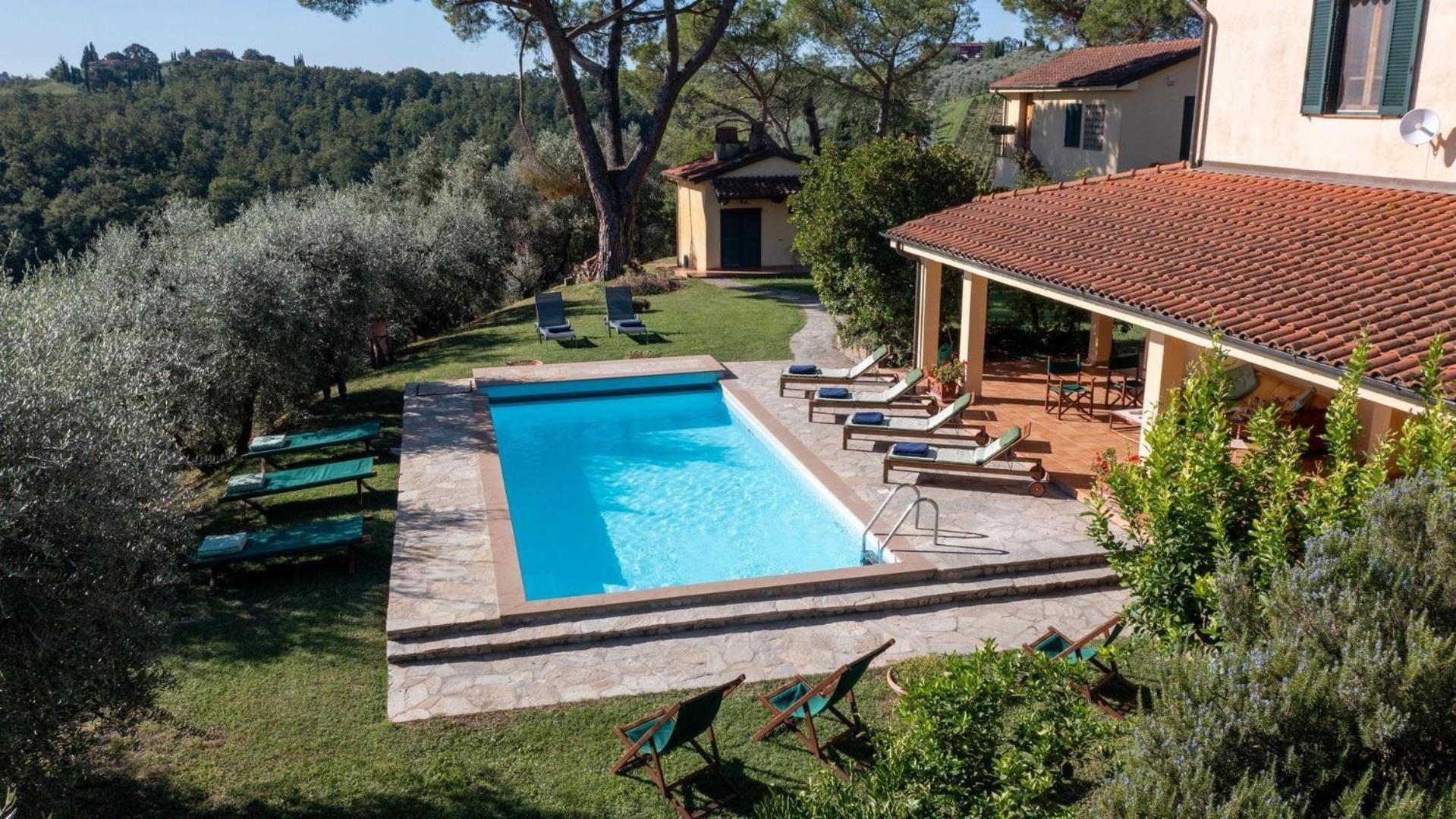 Villa Montalbano 12 Cerreto Guidi Exteriör bild